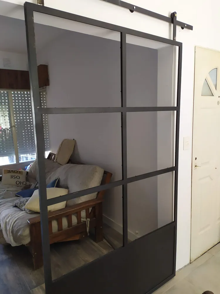 Portón de hierro a medida, Rosario – HARCANDO – foto 49